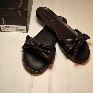 Steven by Steve Madden Provati Leather Slide sz 10